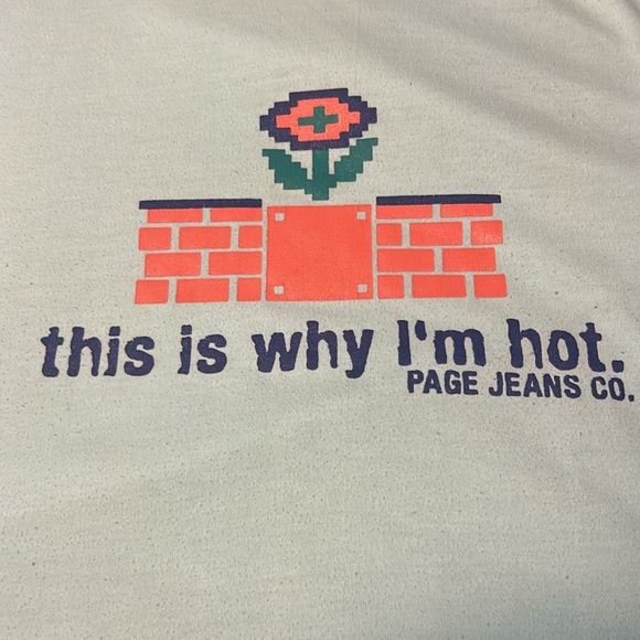 TEE & CO BY PAGE Men’s Size Medium Aquamarine Green/Blue Graphic T-Shirt $15 - Picture 4 of 7